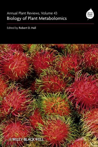 Couverture du livre « Annual Plant Reviews, Biology of Plant Metabolomics » de Robert D. Hall aux éditions Wiley-blackwell