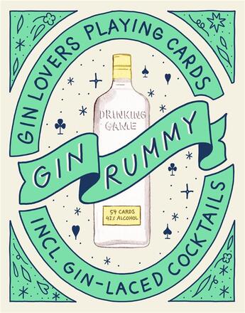 Couverture du livre « Gin rummy » de Stokes Emma aux éditions Laurence King