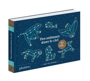 Couverture du livre « Des animaux dans le ciel » de Sara Gillingham aux éditions Phaidon Jeunesse