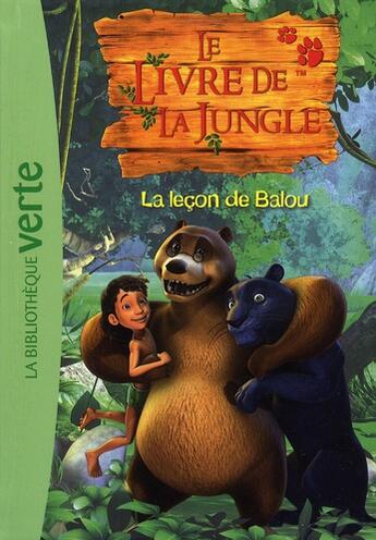 Couverture du livre « Le livre de la Jungle t.1 ; la leçon de Balou » de  aux éditions Hachette