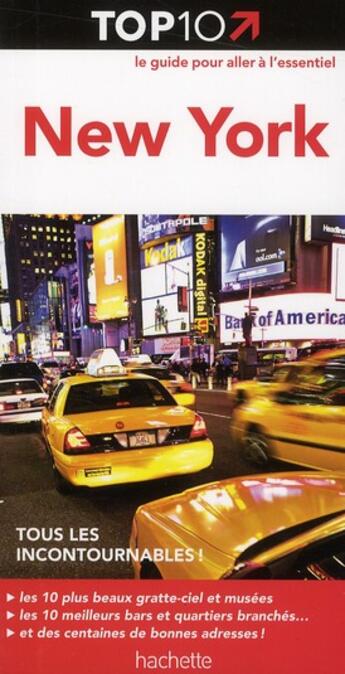 Couverture du livre « Top 10 ; New York » de Urbe Condita aux éditions Hachette Tourisme