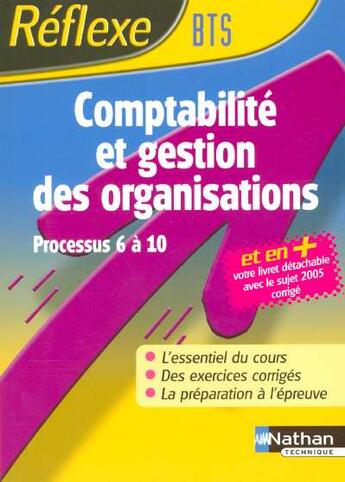 Couverture du livre « Cgo ; processus 6 a 10 » de Boutet/Chamillard aux éditions Nathan