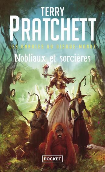 Couverture du livre « Les Annales du Disque-Monde Tome 14 : Nobliaux et sorcières » de Terry Pratchett aux éditions Pocket