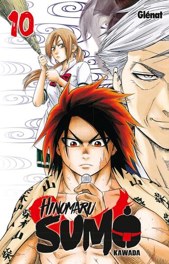 Couverture du livre « Hinomaru sumo Tome 10 » de Kawada aux éditions Glenat