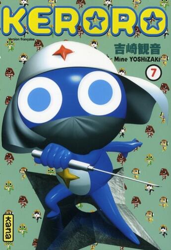 Couverture du livre « Sergent Keroro Tome 7 » de Mine Yoshizaki aux éditions Kana