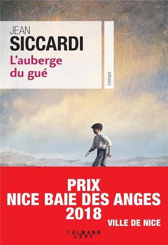 Couverture du livre « L'auberge du gué » de Jean Siccardi aux éditions Calmann-levy