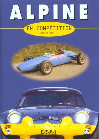 Couverture du livre « En competition alpine » de Michel Morelli aux éditions Etai