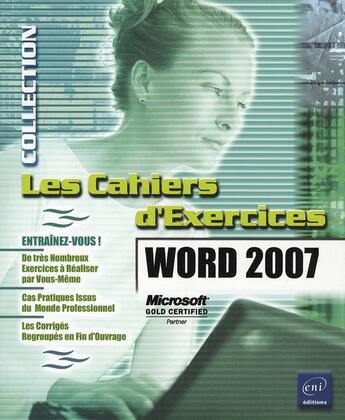 Couverture du livre « Word 2007 » de Pierre Rigollet aux éditions Eni