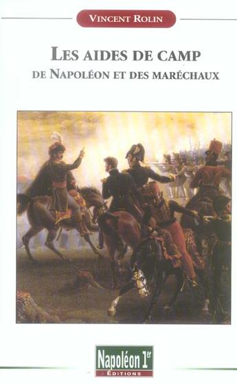 Couverture du livre « Les aides de camps » de Vincent Rolin aux éditions Soteca