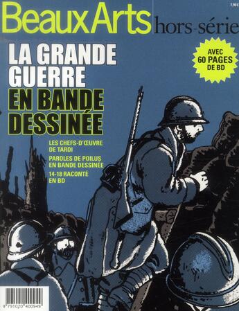 Couverture du livre « La grande guerre en bande dessinée » de Vincent Berniere aux éditions Beaux Arts Editions