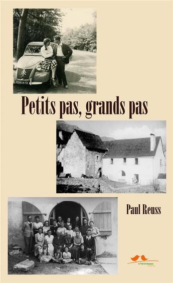 Couverture du livre « Petits pas, grands pas » de Paul Reuss aux éditions A Vol D'oiseaux