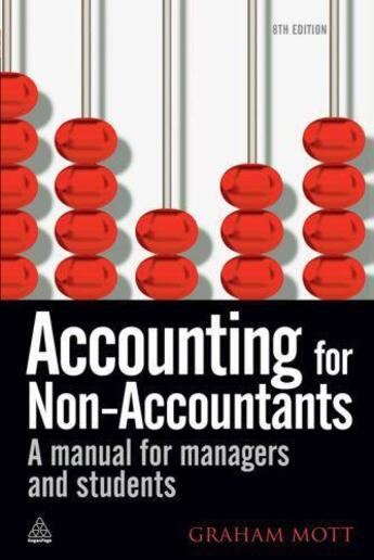 Couverture du livre « Accounting for Non-Accountants » de David Horner aux éditions Kogan Page Digital