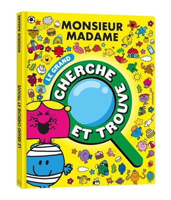 Couverture du livre « Monsieur madame - le grand cherche et trouve » de  aux éditions Hachette Jeunesse