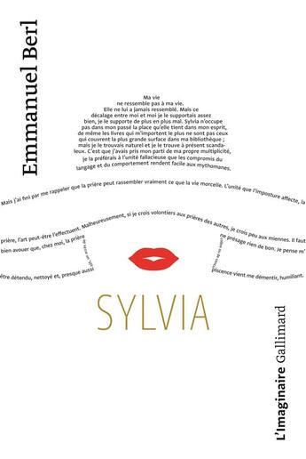 Couverture du livre « Sylvia » de Emmanuel Berl aux éditions Gallimard