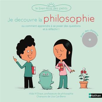 Couverture du livre « Je decouvre la philosophie » de Aida N'Diaye aux éditions Nathan