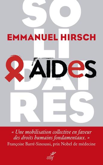 Couverture du livre « Aides. Solidaires » de Emmanuel Hirsch aux éditions Cerf