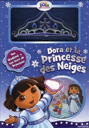 Couverture du livre « Coffret Dora et la princesse des neiges » de  aux éditions Albin Michel Jeunesse