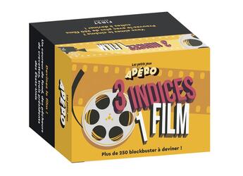 Couverture du livre « 3 indices, 1 film : les petits jeux apéro - plus de 250 blockbuster à deviner ! » de Nicolas Conti aux éditions First