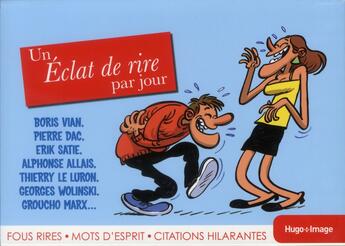 Couverture du livre « Un éclat de rire par jour (édition 2013) » de  aux éditions Hugo Image