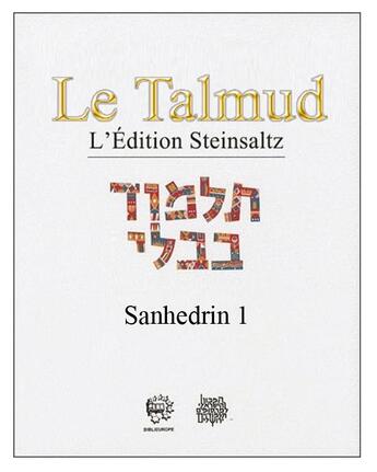 Couverture du livre « Talmud ; Babli Ketoubot 1 t.15 » de Adin Steinsaltz aux éditions Biblieurope