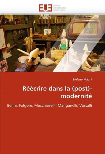 Couverture du livre « Reecrire dans la (post)-modernite » de Magni-S aux éditions Editions Universitaires Europeennes