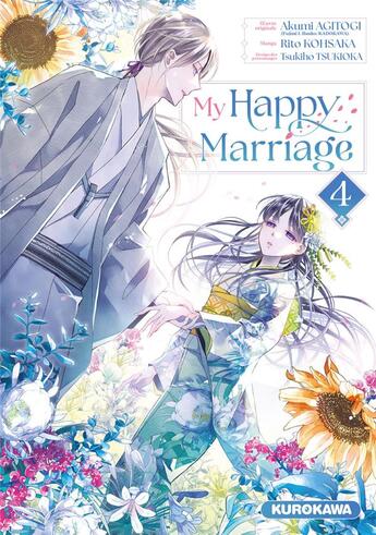 Couverture du livre « My happy marriage Tome 4 » de Akumi Agitogi et Rito Kosaka aux éditions Kurokawa