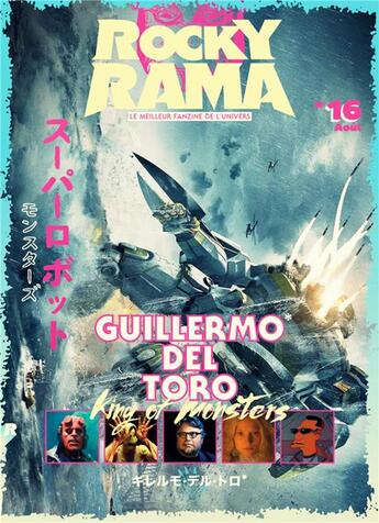 Couverture du livre « Rockyrama n.16 ; Guillermo del Toro » de Rockyrama aux éditions Ynnis