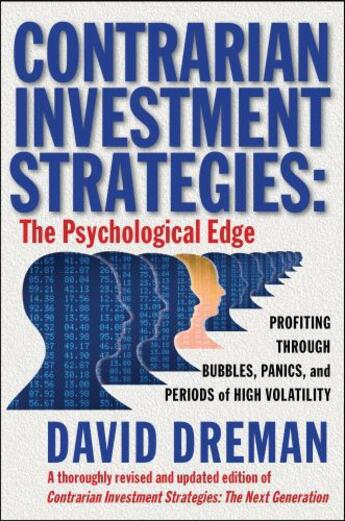 Couverture du livre « Contrarian Investment Strategies » de Dreman David aux éditions Free Press