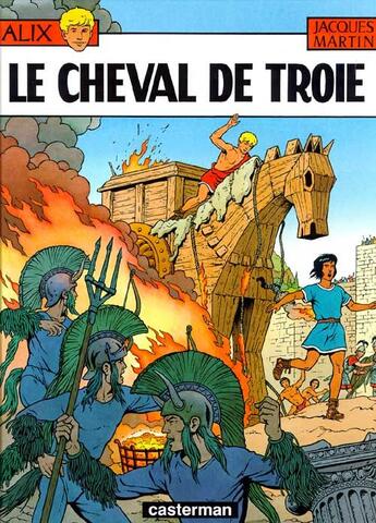 Couverture du livre « Alix Tome 19 » de Jacques Martin aux éditions Casterman