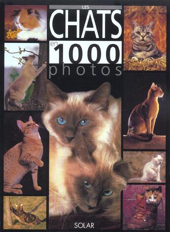 Couverture du livre « Chats En 1000 Photos » de Philippe Coppe aux éditions Solar
