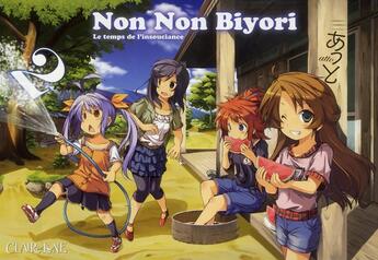 Couverture du livre « Non non Biyori Tome 2 » de Atto aux éditions Clair De Lune