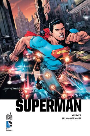 Couverture du livre « Superman t.1 ; les hommes d'acier » de Grant Morrison et Rags Morales et Sholly Fisch aux éditions Urban Comics