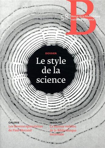 Couverture du livre « Revue de la bnf 58 - le style de la science » de  aux éditions Bibliotheque Nationale De France