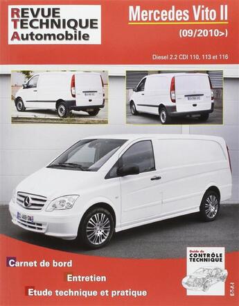 Couverture du livre « Mercedes vito ii - 09-2010 » de Etai aux éditions Etai