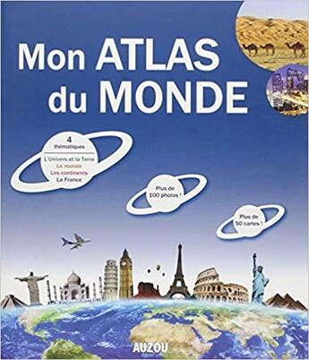 Couverture du livre « Mon atlas du monde souple » de  aux éditions Philippe Auzou