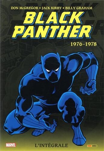 Couverture du livre « Black Panther : Intégrale vol.2 : 1976-1978 » de Billy Graham et Don Mcgregor et Jack Kirby aux éditions Panini