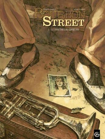 Couverture du livre « Bourbon Street Tome 1 : les fantômes de Cornélius » de Philippe Charlot et Alexis Chabert aux éditions Bamboo
