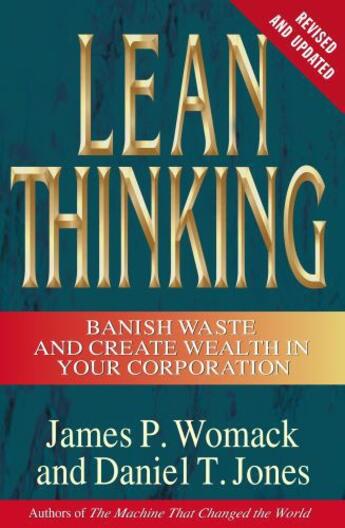 Couverture du livre « Lean Thinking » de Jones Daniel T aux éditions Free Press