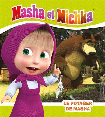 Couverture du livre « Masha et Michka ; le potager de Masha » de  aux éditions Hachette Jeunesse