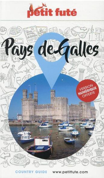 Couverture du livre « GUIDE PETIT FUTE ; COUNTRY GUIDE : Pays de Galles (édition 2021/2022) » de Collectif Petit Fute aux éditions Le Petit Fute