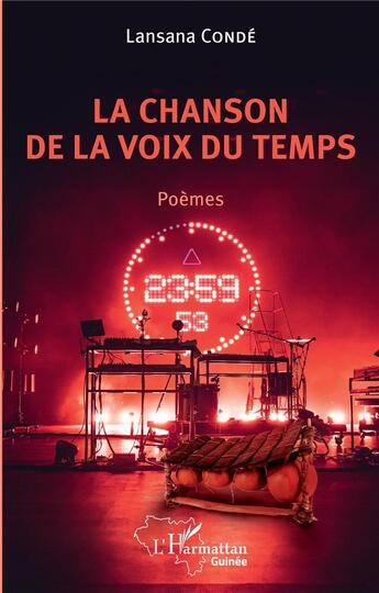 Couverture du livre « La chanson de la voix du temps » de Lansana Condé aux éditions L'harmattan