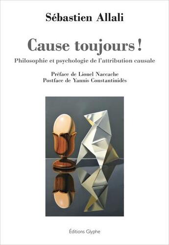 Couverture du livre « Cause toujours » de Sebastien Allali aux éditions Glyphe