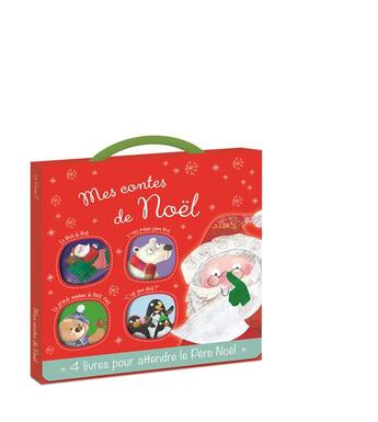 Couverture du livre « Mon coffret de contes de Noël » de Make Believe Ideas et Claire Fennel aux éditions 1 2 3 Soleil