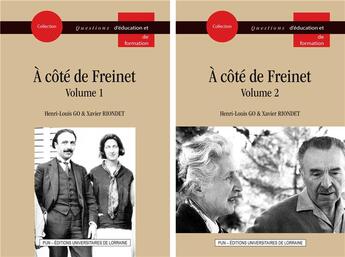 Couverture du livre « A cote de freinet » de Henri-Louis Go aux éditions Pu De Nancy