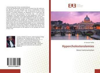 Couverture du livre « Hypercholesterolemies : Brève Communication » de El Sidibe aux éditions Editions Universitaires Europeennes