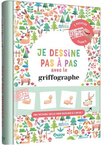 Couverture du livre « Je dessine pas à pas avec le griffographe » de Helene Jourdain aux éditions Auzou