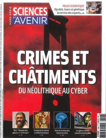 Couverture du livre « Sciences et avenir hs n 194 crimes et chatiments - juin 2018 » de  aux éditions Hs Sciences & Avenir