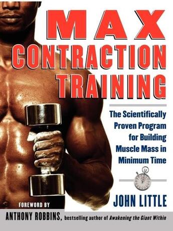 Couverture du livre « Max contraction training » de John Little aux éditions Mcgraw-hill Education