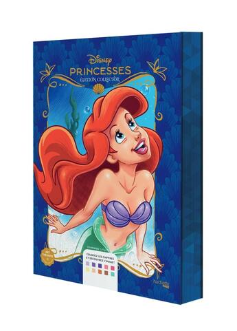 Couverture du livre « Art-thérapie ; Coloriages mystères : Disney Princesses » de Jeremy Mariez aux éditions Hachette Heroes