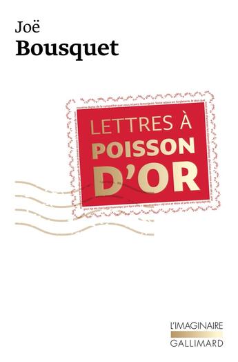 Couverture du livre « Lettres à poisson d'or » de Joe Bousquet aux éditions Gallimard